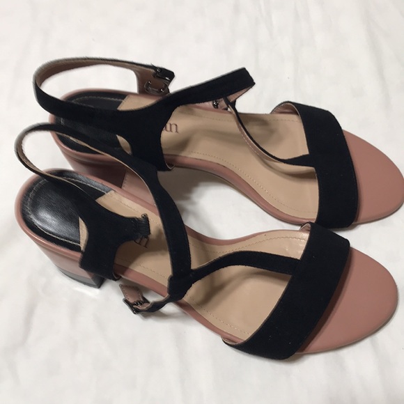 Inman suede leather sandals with rounded heel. EUC - Picture 3 of 6